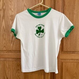 Paul Frank I’m Not Irish Short Sleeve Ringer Tshirt